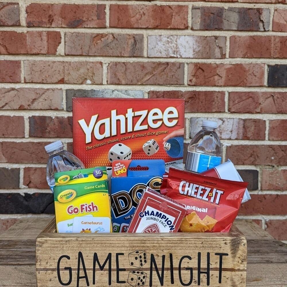 🚨🚨Game Night Gift Bundle Basket 🚨🚨